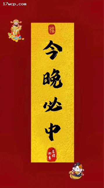 3D第25306期  大佬推荐  必中